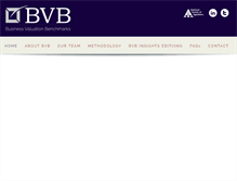 Tablet Screenshot of bvbenchmarks.com